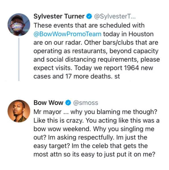 Bow Wow apologizes after crowded Houston club backlash