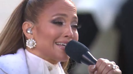 Jennifer Lopez Belts 'This Land Is Your Land' & 'Let's Get Loud' At Biden-Harris Inauguration
