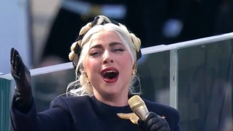 Lady Gaga Wows With US National Anthem At Biden-Harris Inauguration [Video]