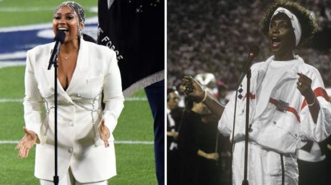 Watch:  Jazmine Sullivan Reflects on How Whitney Houston Inspired Her EPIC Super Bowl Performance