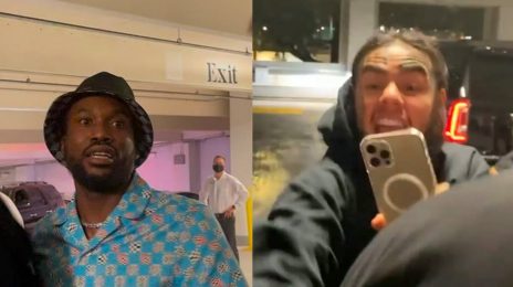 Meek Mill & 6ix9ine Almost Come To Blows In Club Parking Lot [Video]