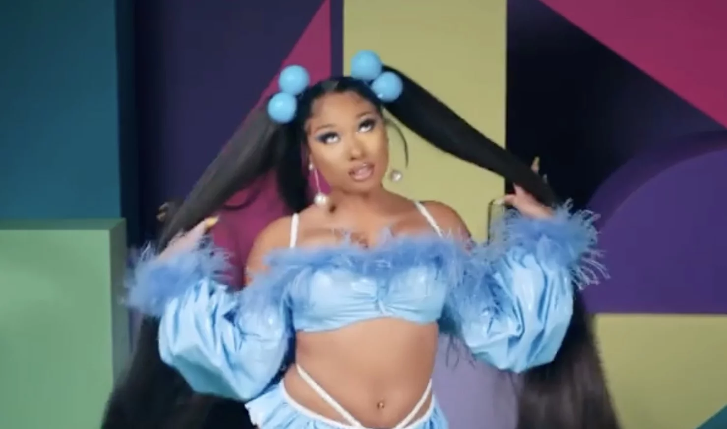 Megan Thee Stallion Previews 'Cry Baby (ft. DaBaby)' Music Video - That  Grape Juice