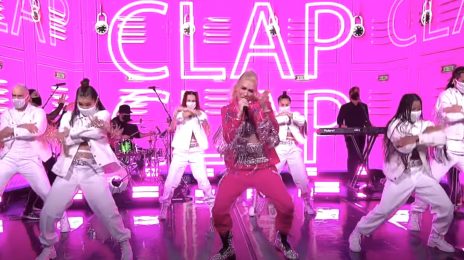 Gwen Stefani Performs 'Slow Clap' On Jimmy Kimmel [Video]