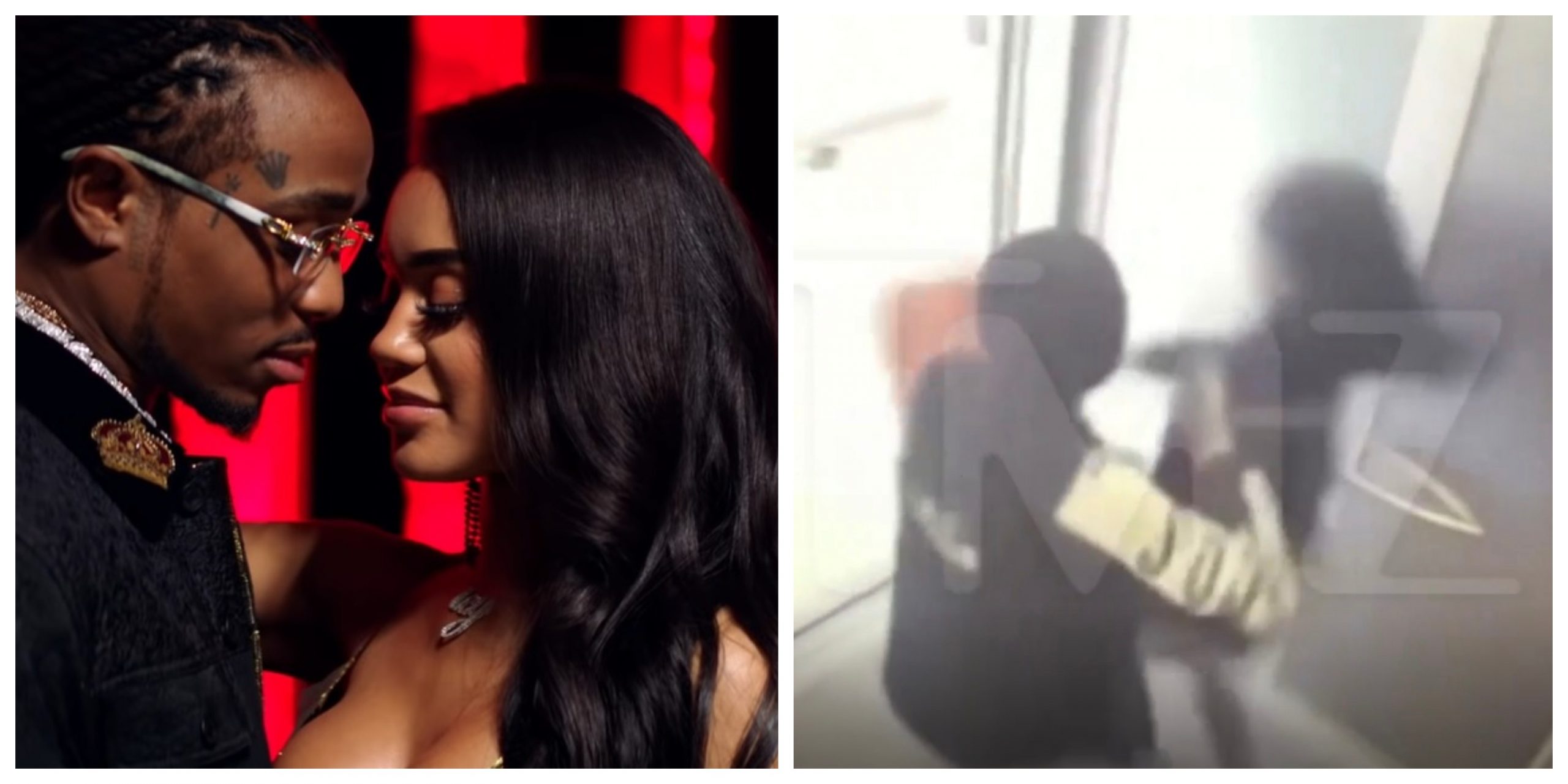 In news just in, a shocking video has surfaced of exes Saweetie and Quavo i...