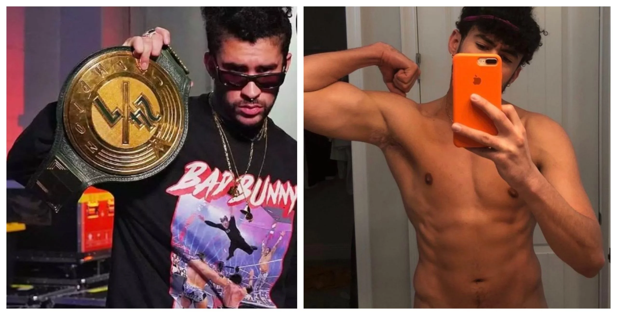 Bad Bunny Unveils Fit Physique Ahead Of WWE Wrestlemania 37 Match