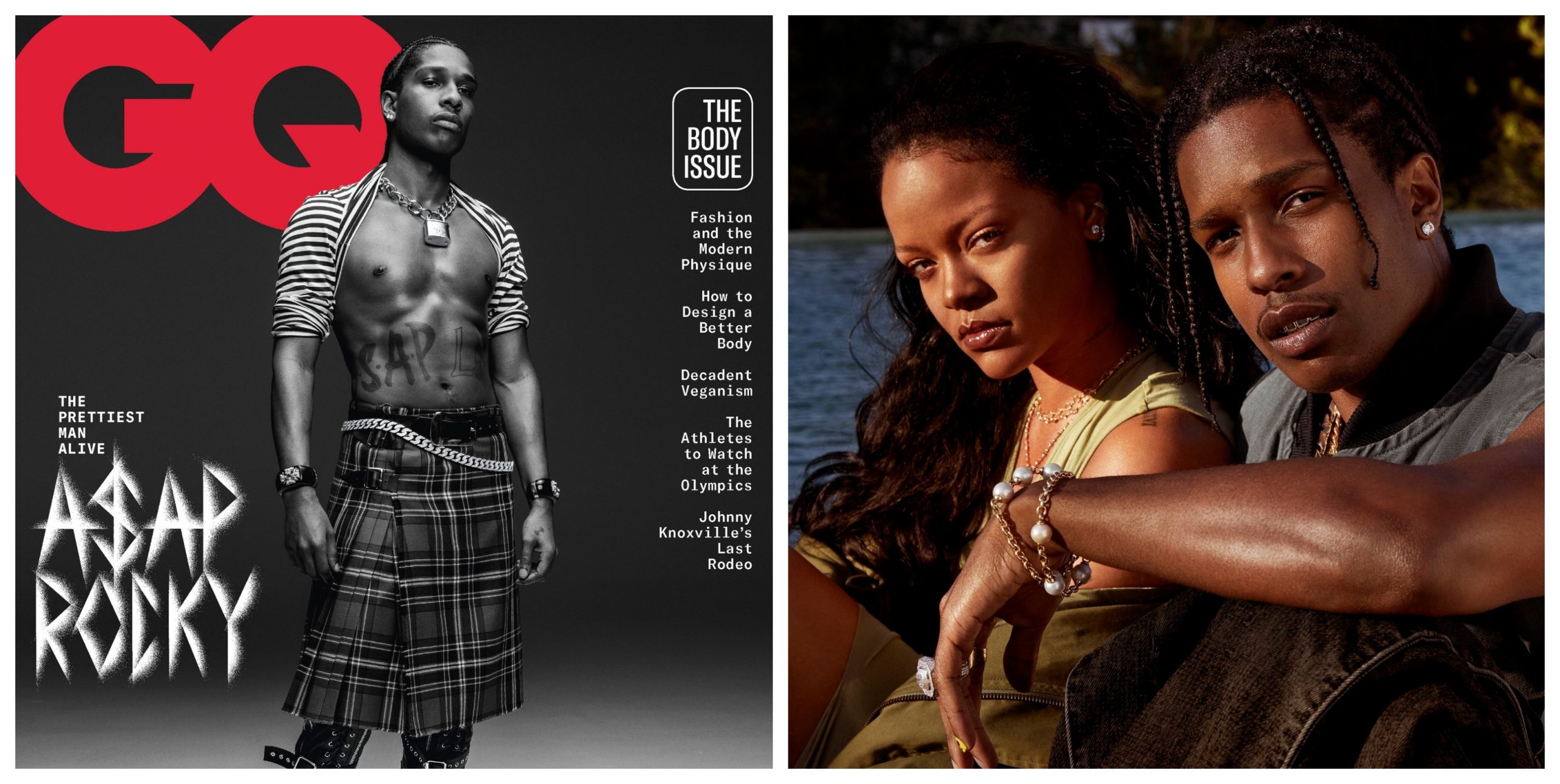 A$AP Rocky Talks Rihanna and New Album in GQ Cover