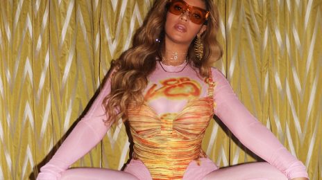 Beyonce Blazes In Pink