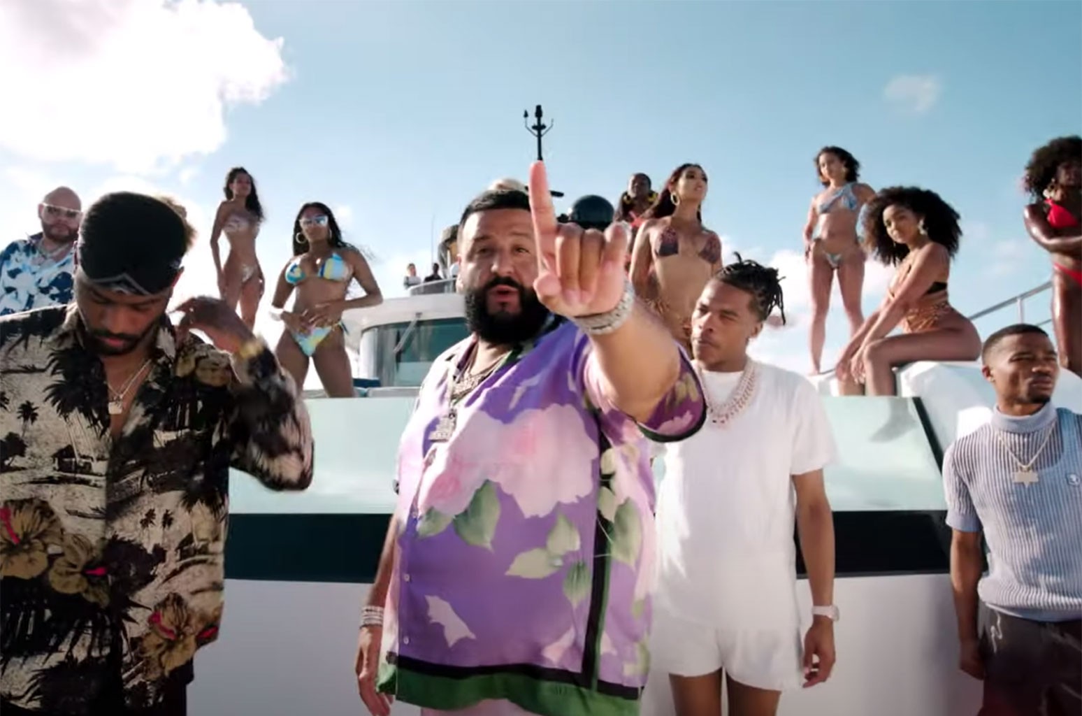 Watch DJ Khaled bring out Lil Wayne, Lil Baby, Migos and more for