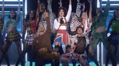 Watch: Dua Lipa Dazzles BRIT Awards With Fiery 'Future Nostalgia' Medley [Performance]