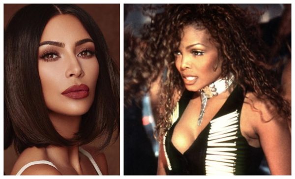 Kim Kardashian Buys Janet Jacksons Iconic If Music Video Outfit In Action Packed Auction 