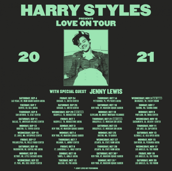 Harry Styles Announces Rescheduled U.S. Tour Dates / Teases New Music
