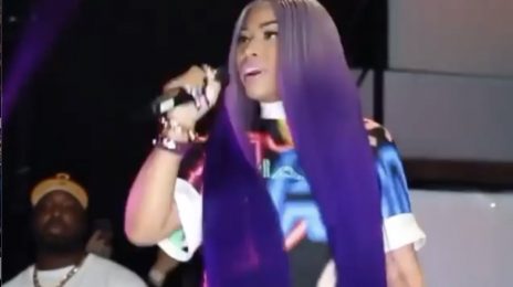 Nicki Minaj Ends Live Hiatus With SURPRISE Performance at Lil Baby's LA Show