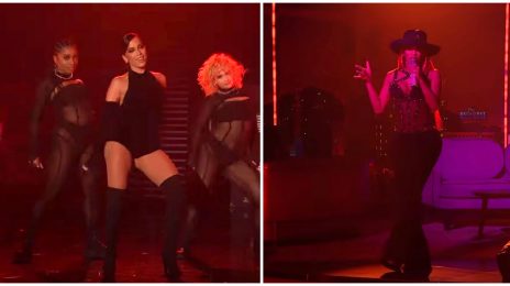 Anitta & Saweetie Perform 'Faking Love' on 'Corden' / Dish on Encounters with Legends Mariah Carey & Cher