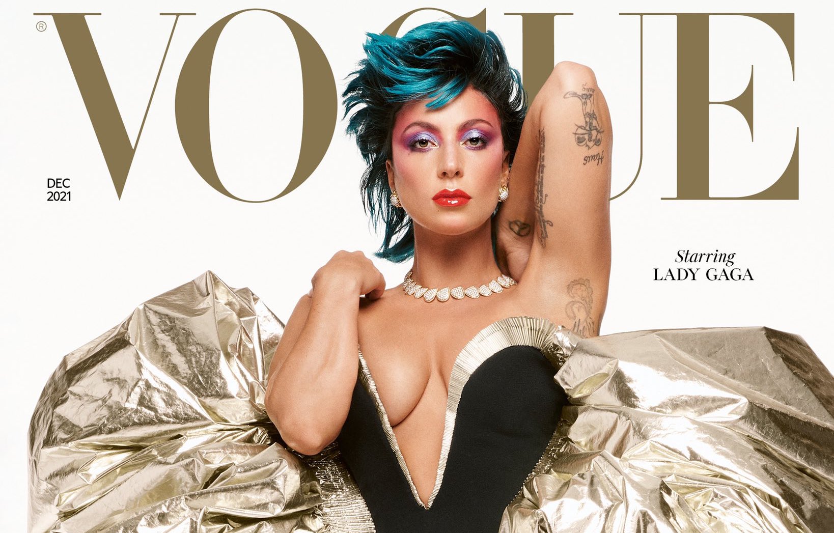 Lady Gaga Blazes British Vogue & Vogue Italia / Talks 'House of