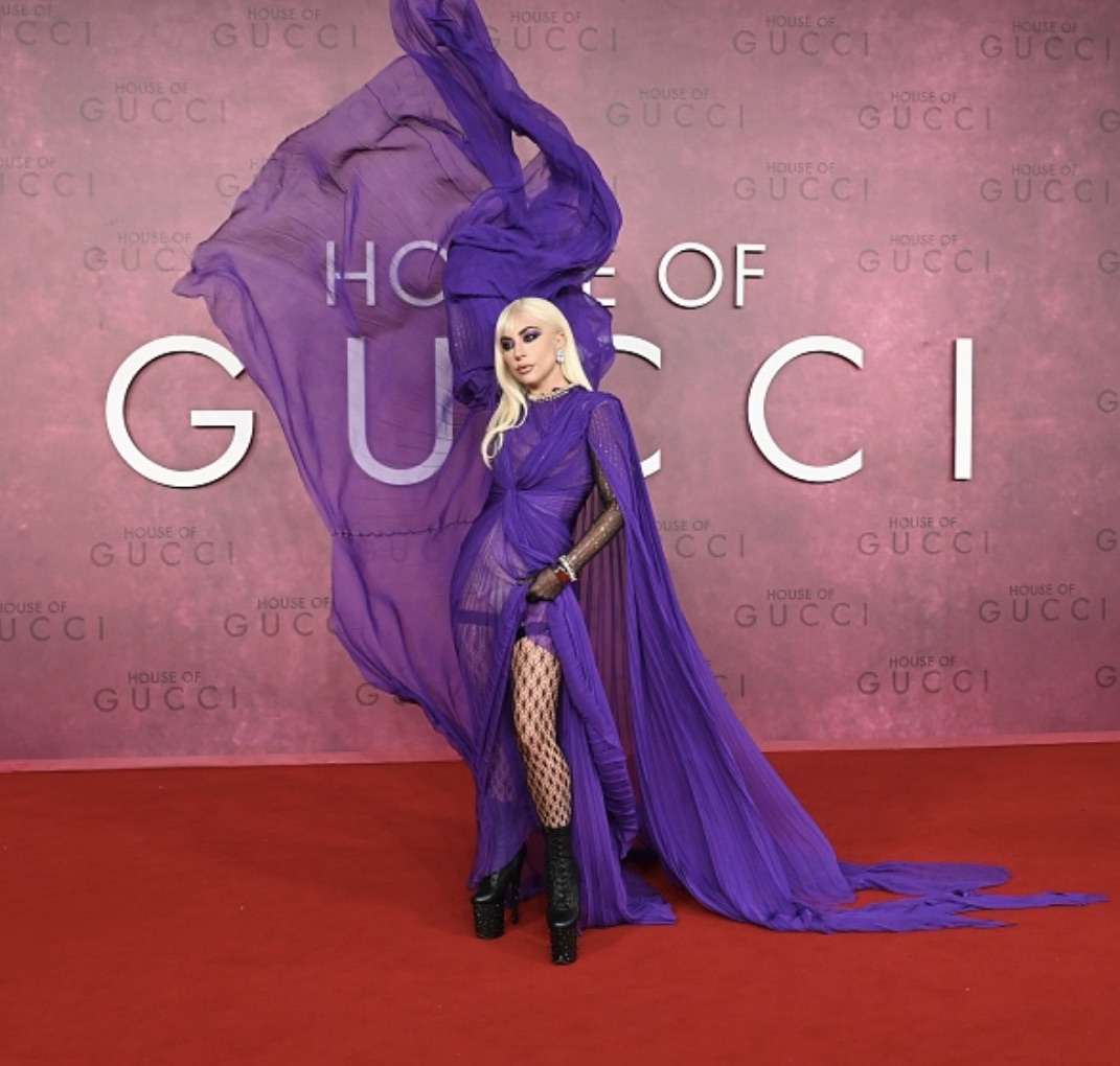 Lady Gaga Sparkles at the 'House of Gucci' UK Premiere - That Grape Juice