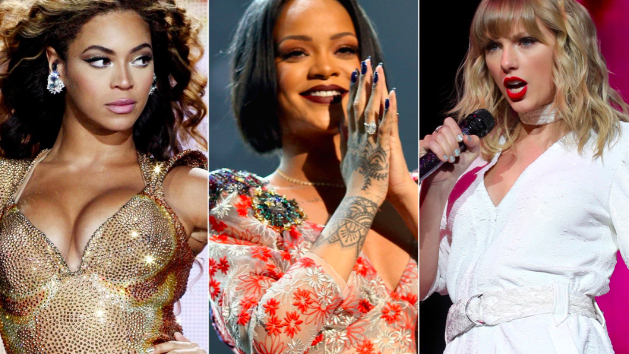 Beyoncé, Rihanna & Taylor Swift Makes Forbes List, New Music