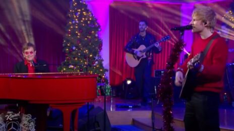 Did You Miss It? Ed Sheeran & Elton John Rocked 'Kimmel' With 'Merry Christmas' Live