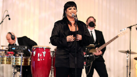 Demi Lovato Gets Standing Ovation Performing Whitney Houston's 'I Will Always Love You' at Paris Hilton's Wedding [Watch]