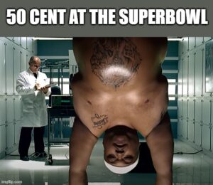 50 Cent Reacts to Being Body Shamed After Super Bowl LVI Halftime  Performance