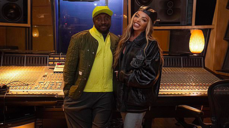 Jesy Nelson Teases New Will.I.Am Collaboration With Studio Pics