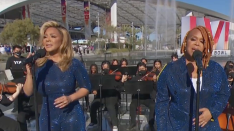 Watch:  Mary Mary's Moving Rendition of 'Lift Every Voice & Sing' at Super Bowl LVI