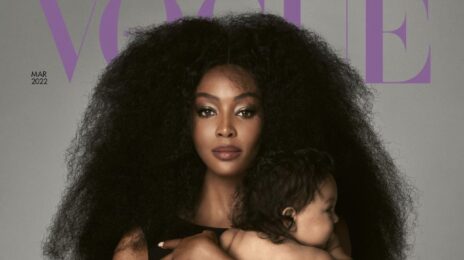 Naomi Campbell Reveals FIRST LOOK at Baby Daughter on British Vogue Cover