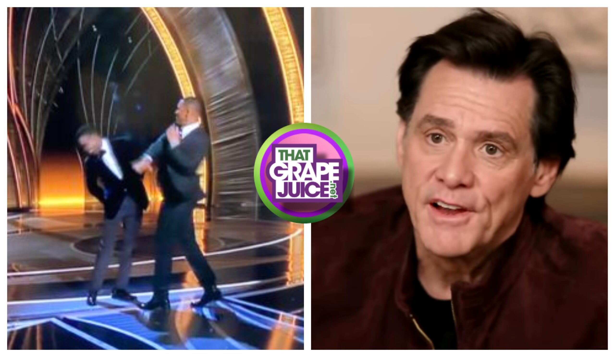 Jim Carrey Says He Was "SICKENED" by Will Smith's Oscar Slap, Calls