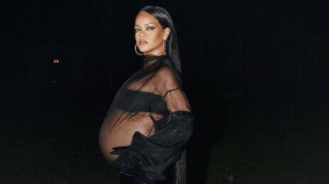 Rihanna Rocks Pregnancy Glow at JAY-Z's Oscars Gold Party