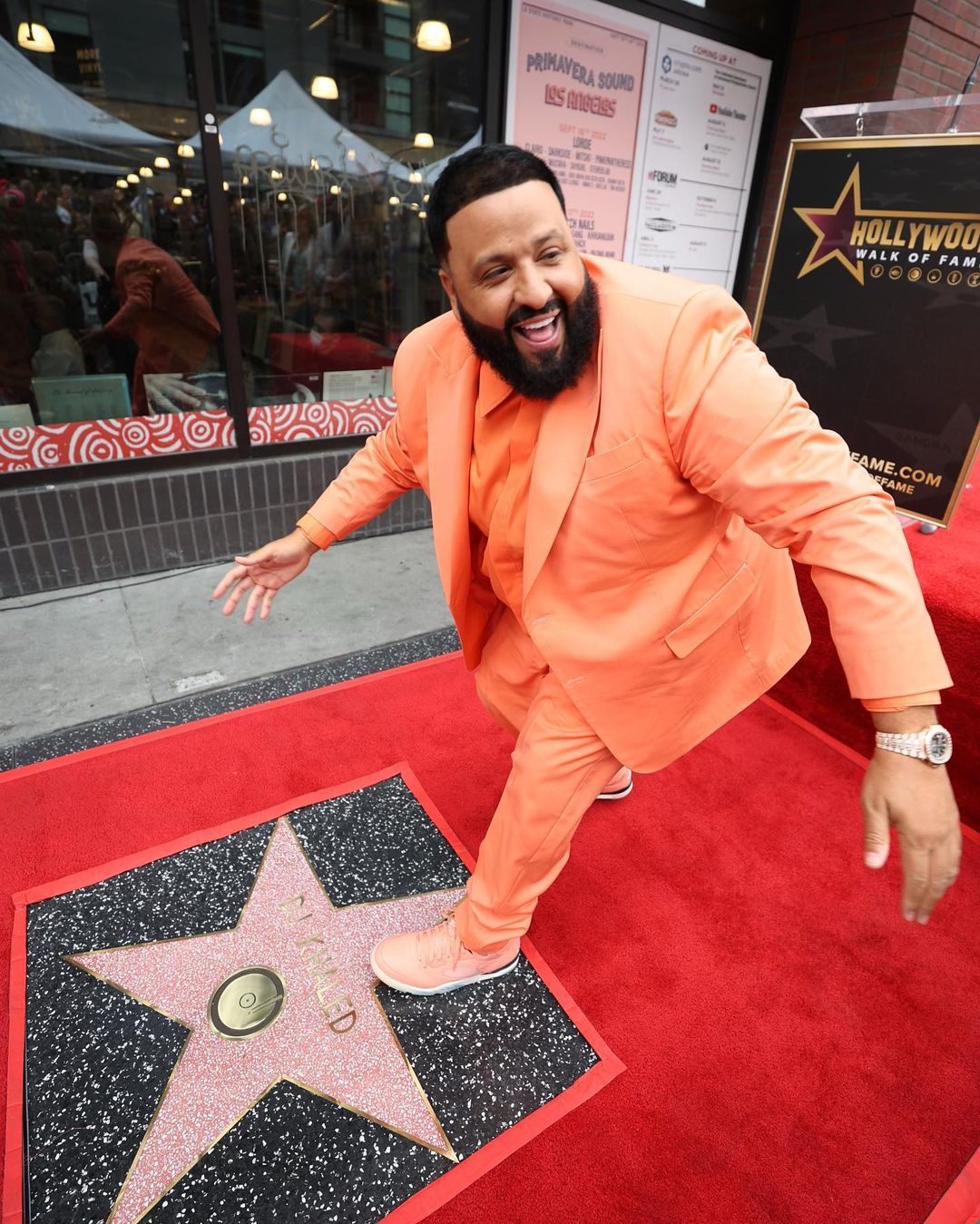 DJ Khaled is the 2,719th person to be honored on the Hollywood Walk of ...
