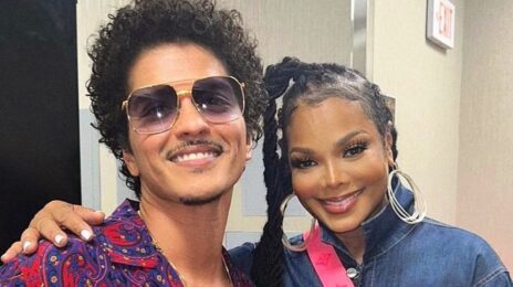 Janet Jackson Links Up with Bruno Mars at Silk Sonic Show