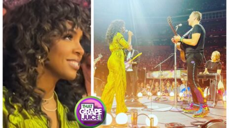 Kelly Rowland Performs 'Independent Women' with Chris Martin at Coldplay's Atlanta Concert