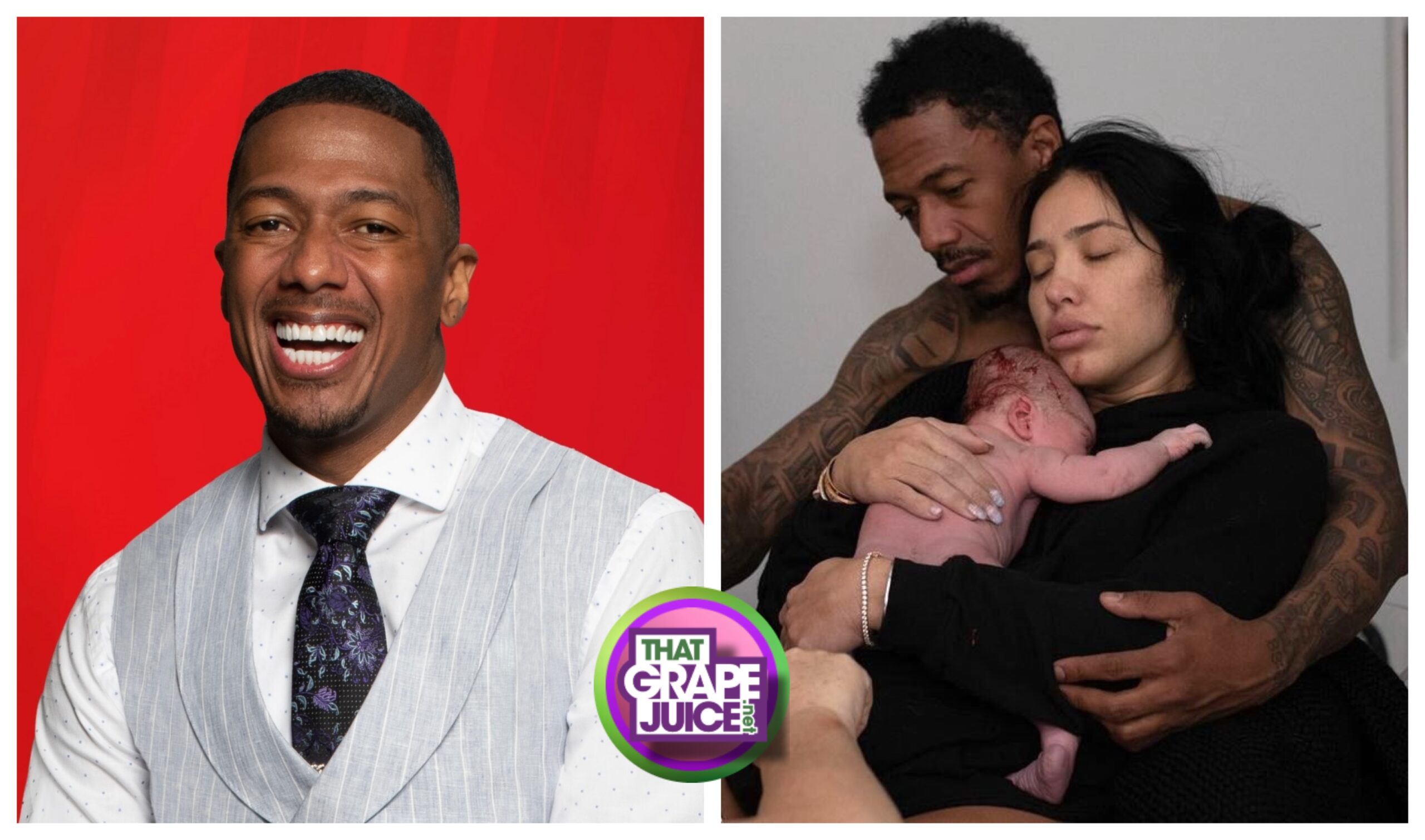 Nick Cannon EIGHTH Child, with NINTH on the Way That Grape Juice