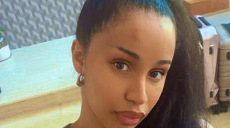 Cardi B Flaunts Natural Hair & Appears to Get a Face Tattoo