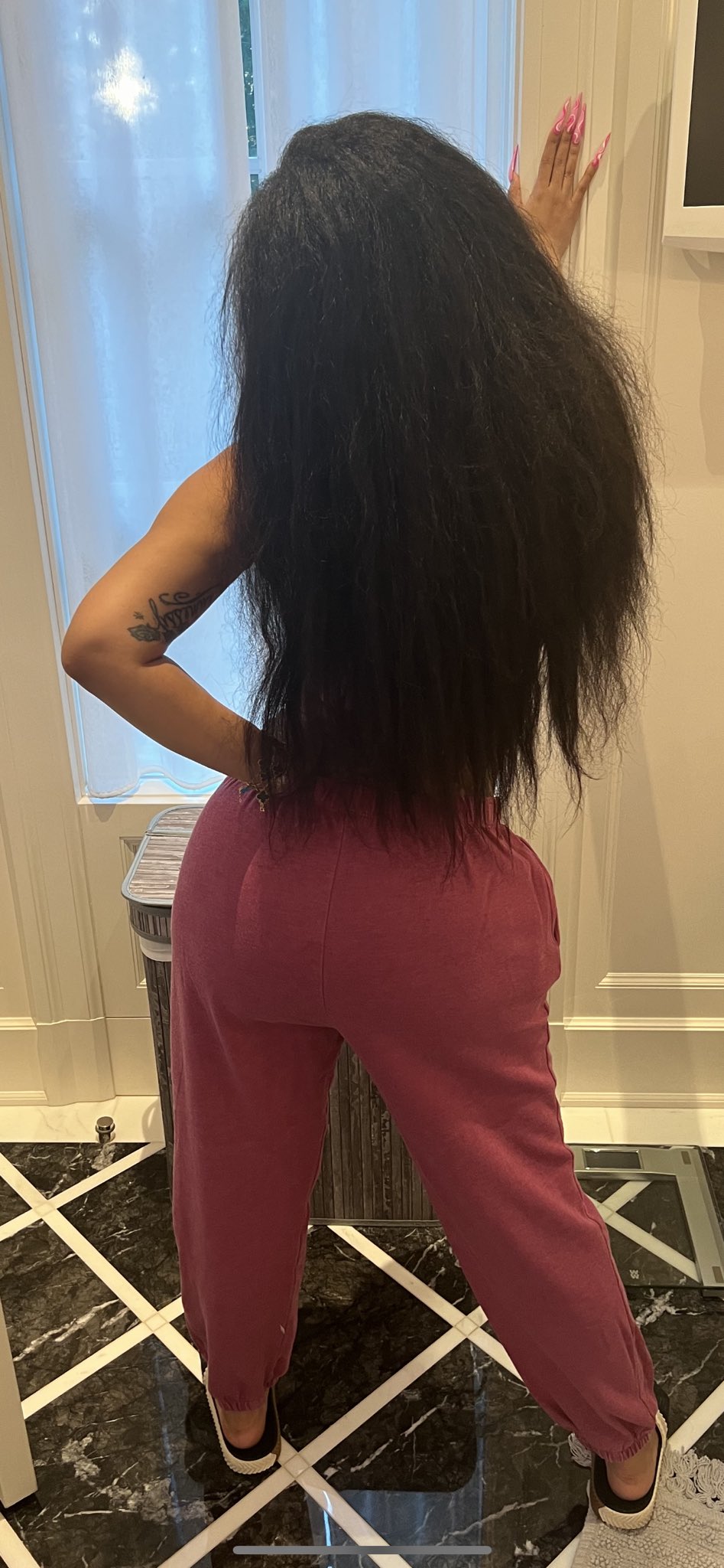 Cardi B Flaunts Natural Hair & Appears to Get a Face Tattoo - That Grape  Juice