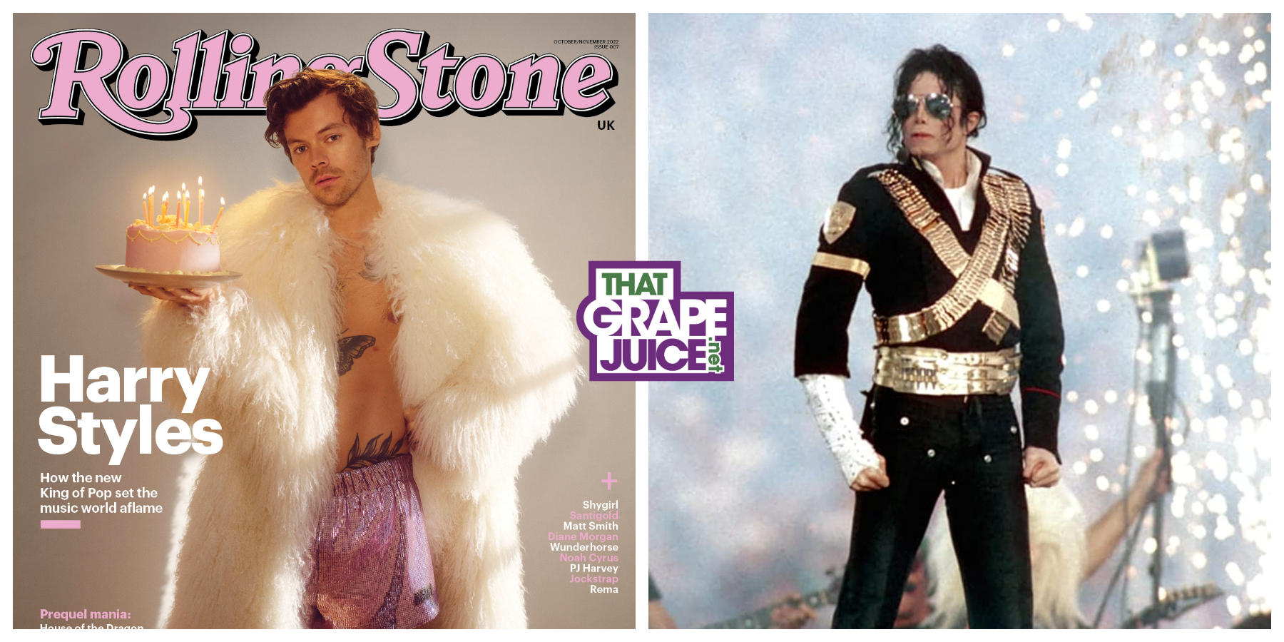 Leesbaarheid Ithaca niet verwant Michael Jackson's Son Refutes Claim Harry Styles Is The King of Pop, Says  Father 'Will Always Be' King of Pop - That Grape Juice
