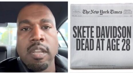 Kanye West on Kim Kardashian's Split from Pete Davidson: "Skete Davidson Dead at Age 28"