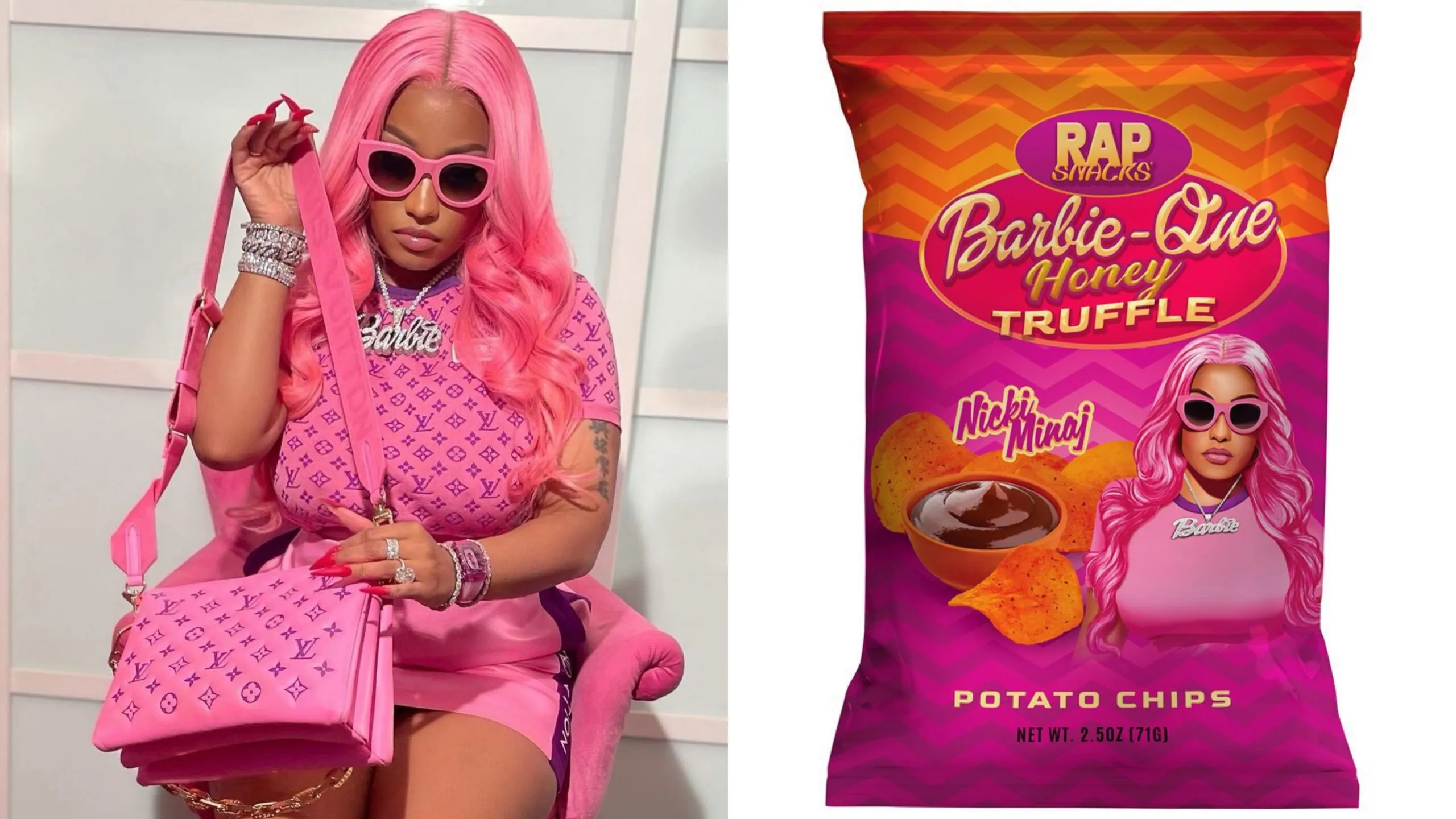 Bags, Nicki Minaj Pink Friday Purse
