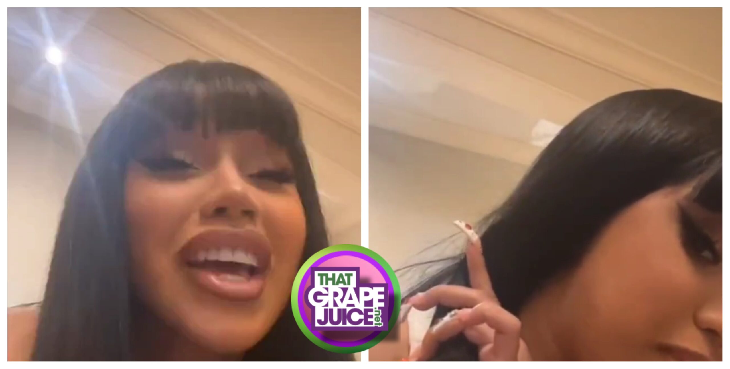 WATCH Did Cardi B Really Just Get a Face Tattoo Fans React