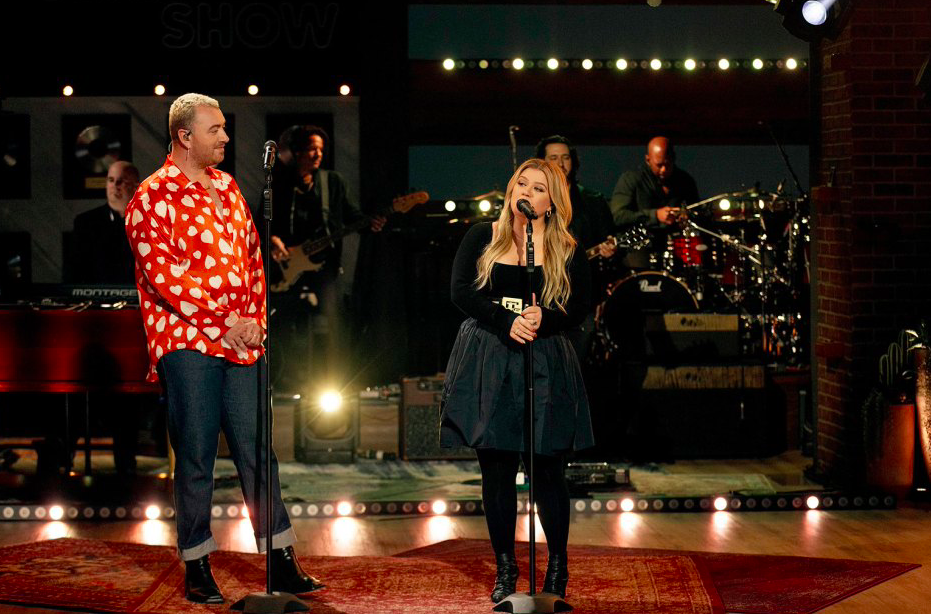 Watch: Kelly Clarkson & Sam Smith Team For Stunning Cover Of 'Breakaway ...