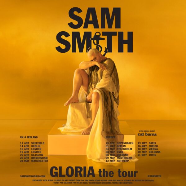 sam smith tour gloria