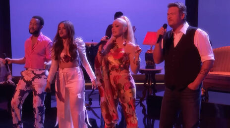 Behind the Scenes: John Legend, Blake Shelton, & Gwen Stefani Rock 'The Voice' Singing Camila Cabello's 'Havana' [Video]