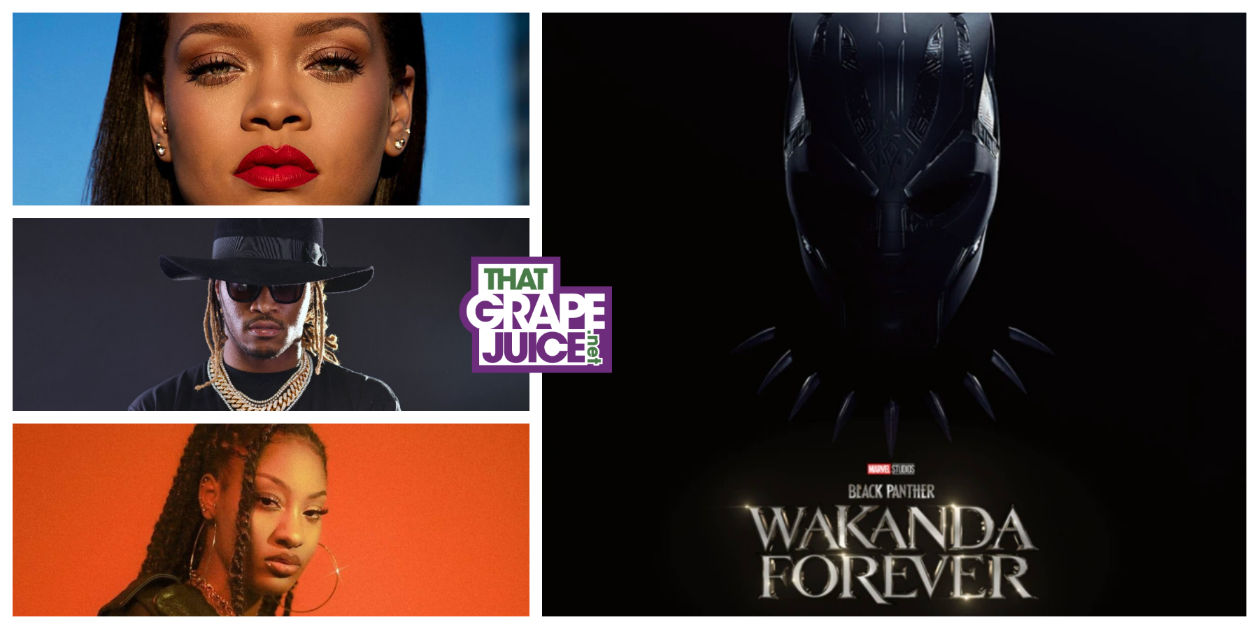 Stream: ‘Black Panther: Wakanda Forever’ Soundtrack [featuring Rihanna, Future, Stormzy, Tems, Burna Boy, & More]