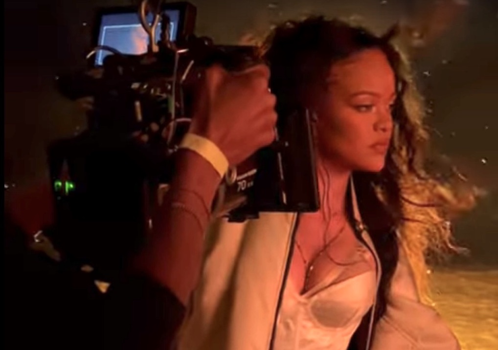 Behind The Scenes: Rihanna’s ‘Lift Me Up’ Music Video