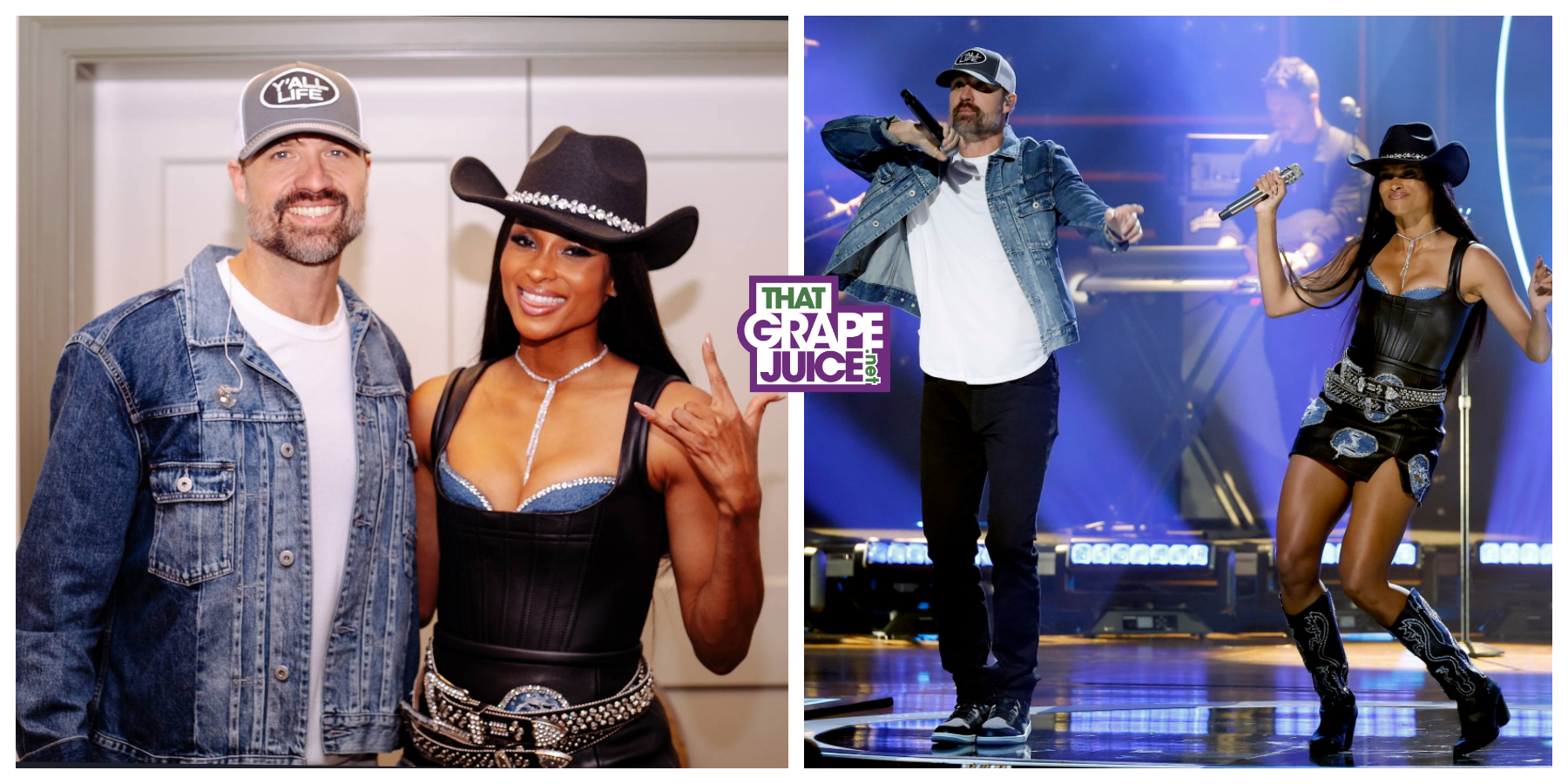 Behind the Scenes: Ciara Rocked the 2022 CMT “Artists of the Year” Show With Walker Hayes [Watch]