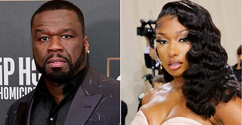 50 Cent Makes Derisive Meme of Megan Thee Stallion Amid Tory Lanez Shooting Trial