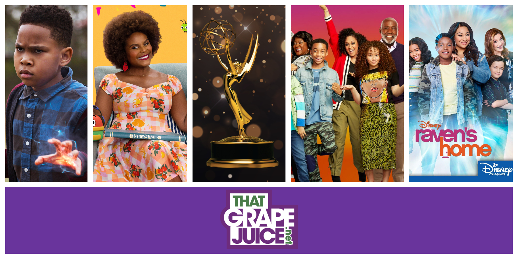 Nominees: 1st Annual Children & Family EMMY Awards [‘Tab Time,’ ‘Raising Dion,’ ‘Family Reunion,’ & ‘Raven’s Home’ Featured]