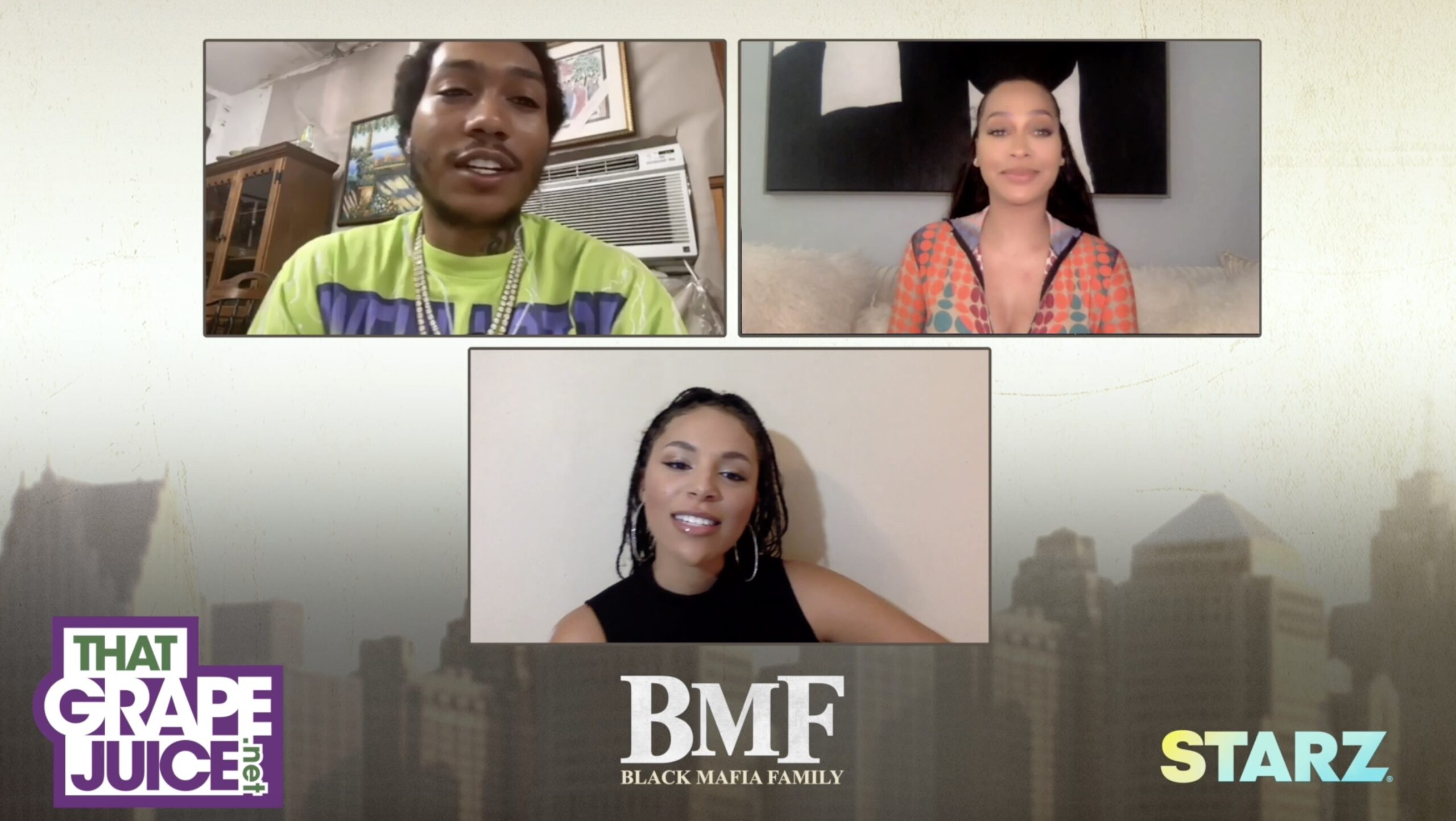 Exclusive: 'BMF' Stars Demetrius 'Lil Meech' Flenory Jr, La La Anthony