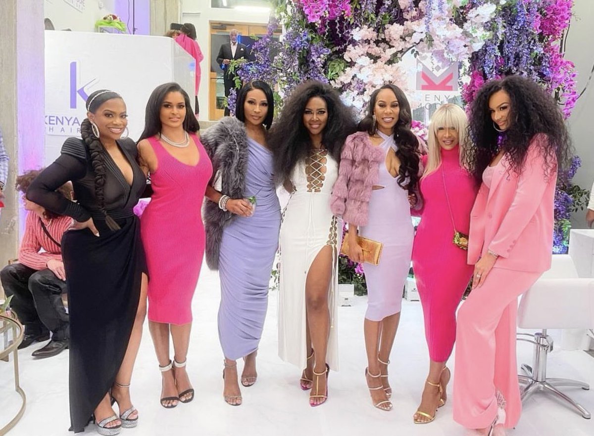 First Look Real Housewives of Atlanta Season 15 Cast Unite for Kenya Moore Event, New Faces Debut pic photo