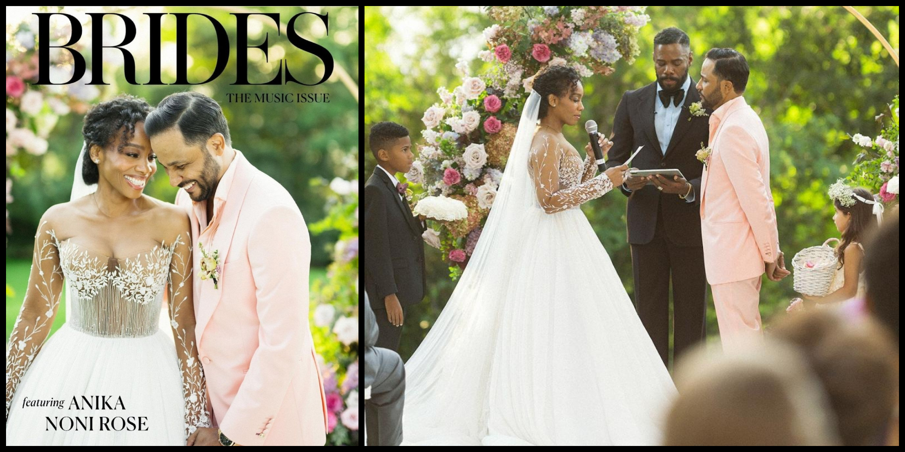 Surprise Anika Noni Rose Jason Dirden Announce Marriage On Cover Of Brides Magazine