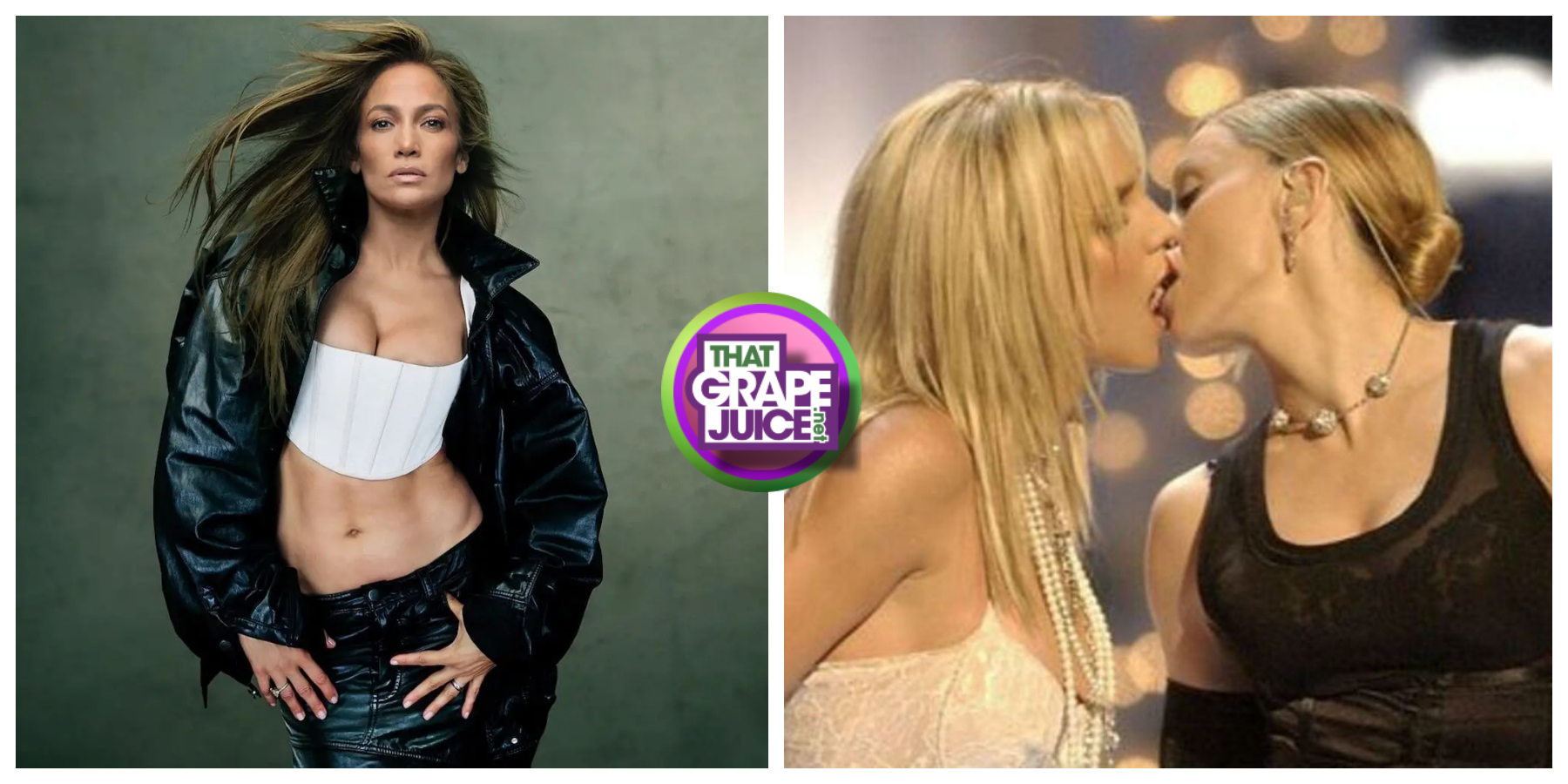 Jennifer Lopez Says She Was Supposed to Be Part of Madonna & Britney Spears’ Iconic VMAs Kiss